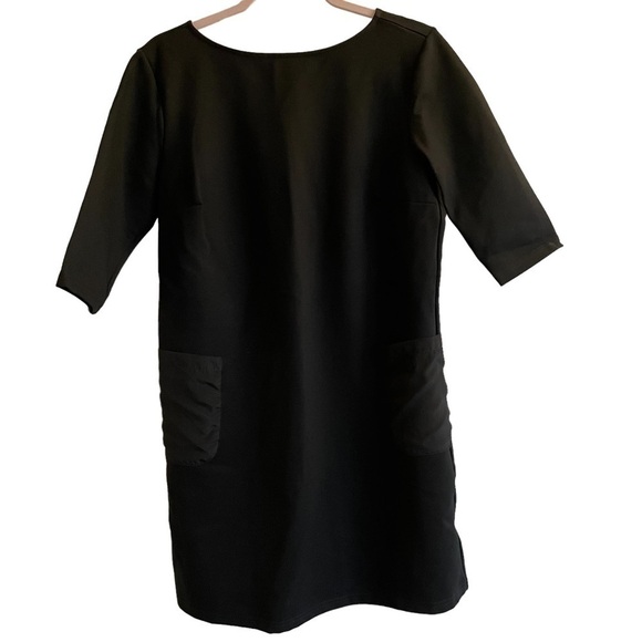 Betabrand Fleece-Lined Little Black Dress, Size M - Picture 3 of 10